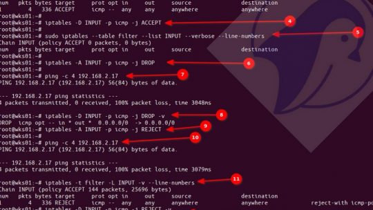 Linux iptables Bilinmesi Gereken Tüm Komutlar