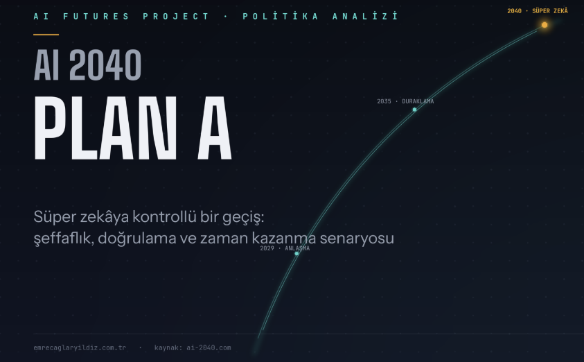 AI 2040: Süper Zekâya Giden Yolda “Plan A” Yarışı Durdurup Zaman Kazanmak Mümkün mü?
