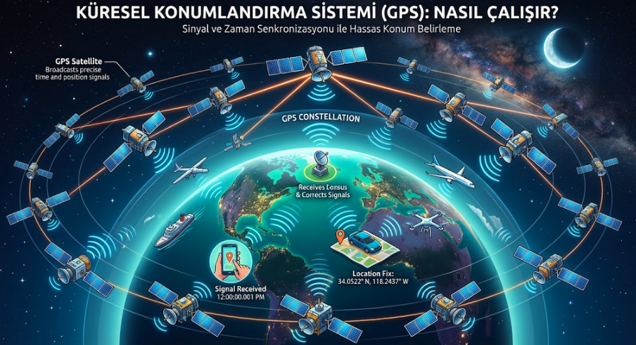 GPS Nasıl Çalışır ve Einstein’ın Görelilik Teorisi Neden Gereklidir?